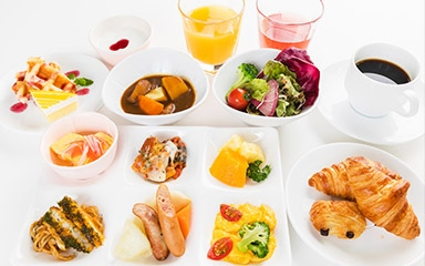 盛り付け例（洋食）