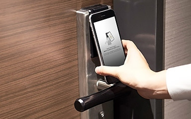 Use your smart phone as a room key