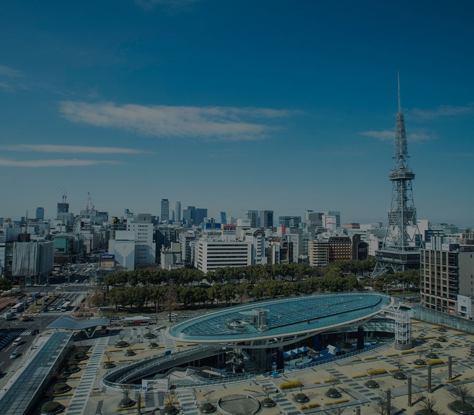 A 4 minute walk from Taiko-dori Exit in JR Nagoya Station
