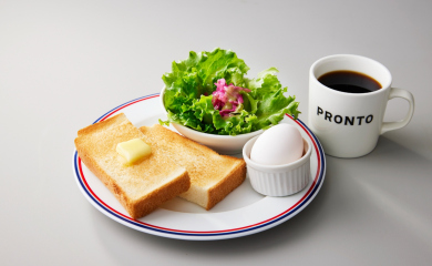 Toast + Boiled Egg or Yogurt + Salad + The Below Drink