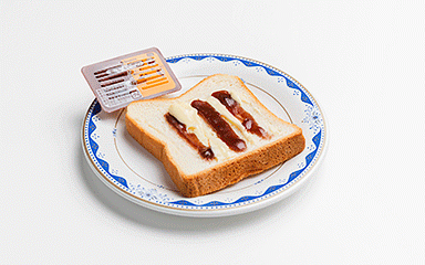 Red Bean Paste on Toast