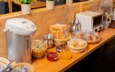 Buffet area