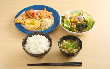 盛り付け例