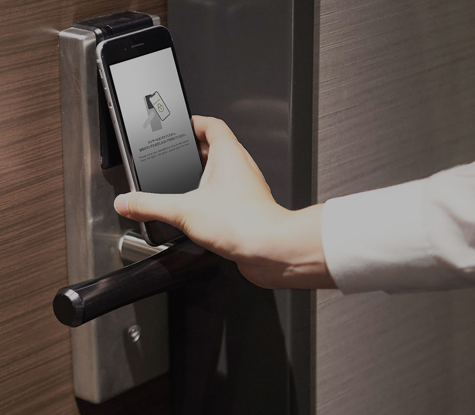 Smartphone as a room key