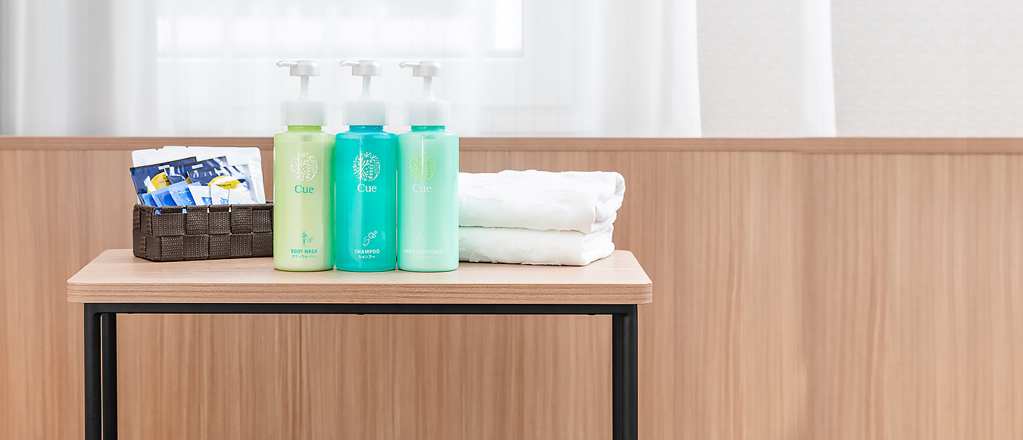 充實的房間用品