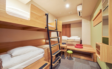 Fourth (Bunk bed + Twin-sized bed)