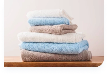 洗濯物をやさしく洗う