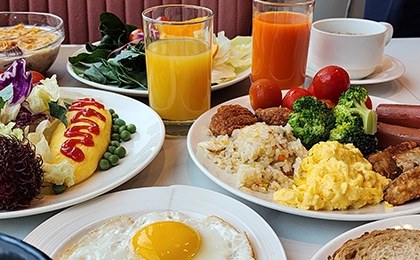 Example of serving