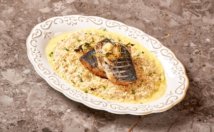 Spanish Mackerel Risotto