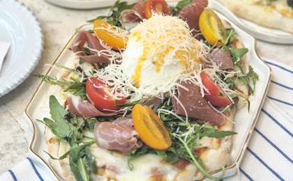 Burrata Rucola Pinsa