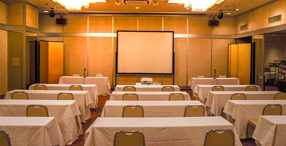 Conference rooms and banquet halls