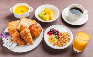 Example of breakfast arrangement