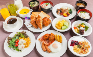 Example of breakfast arrangement