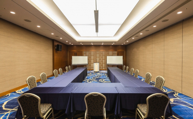  1F Main Conference Room　Fuyo　2/3： U-shaped setup (maximum 15 seats)